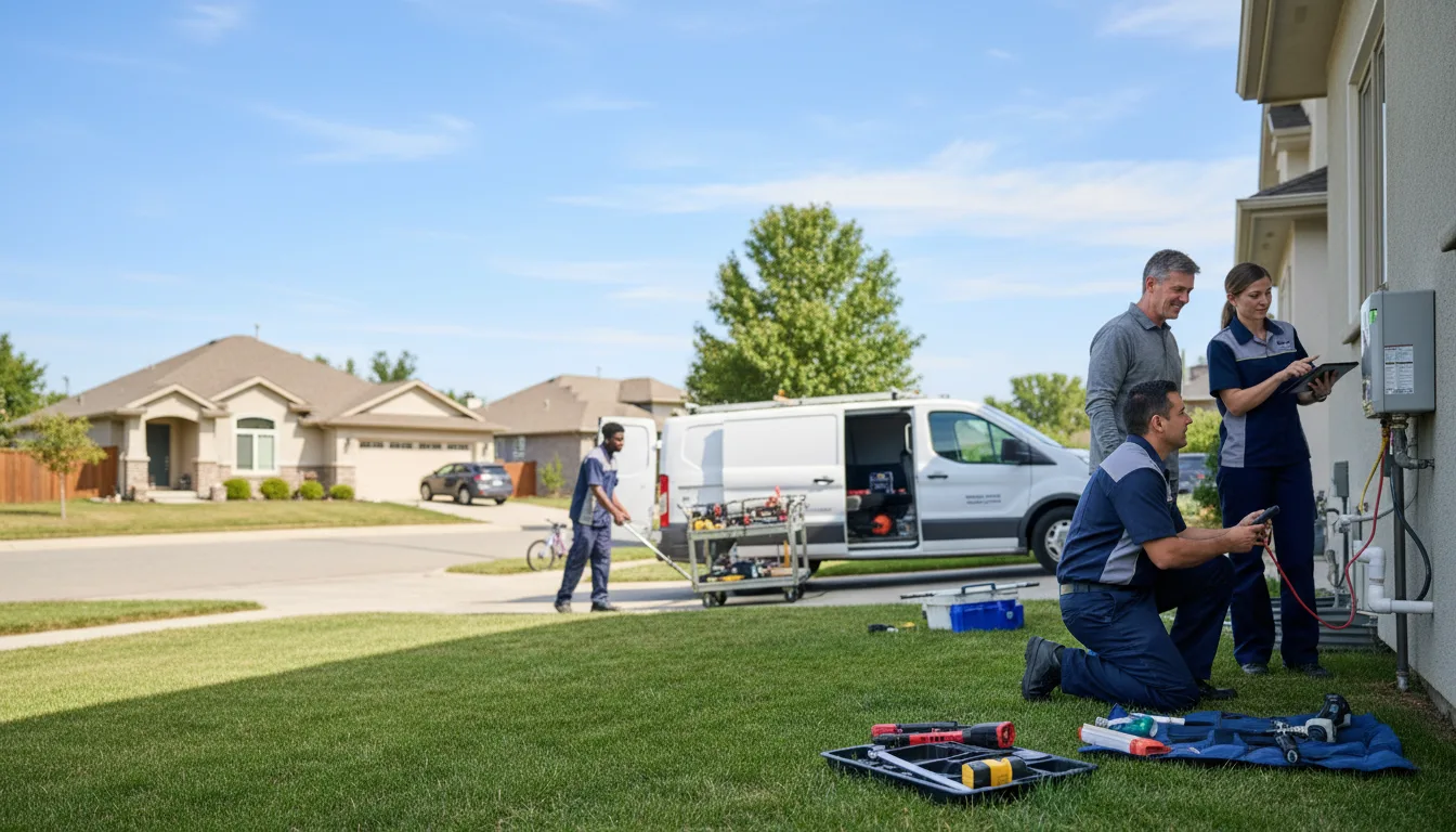 Tankless water heater service in Mccaulley, TX